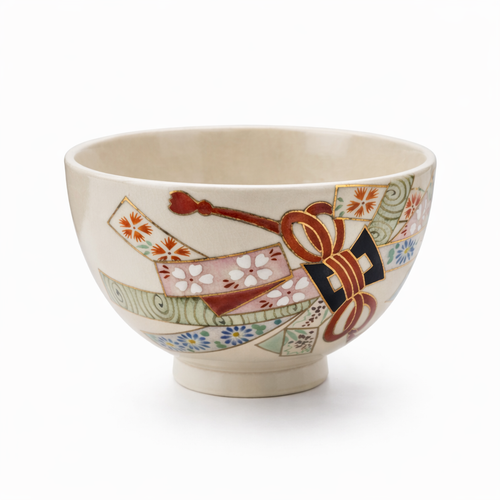 Ribbon Ceramic Chawan