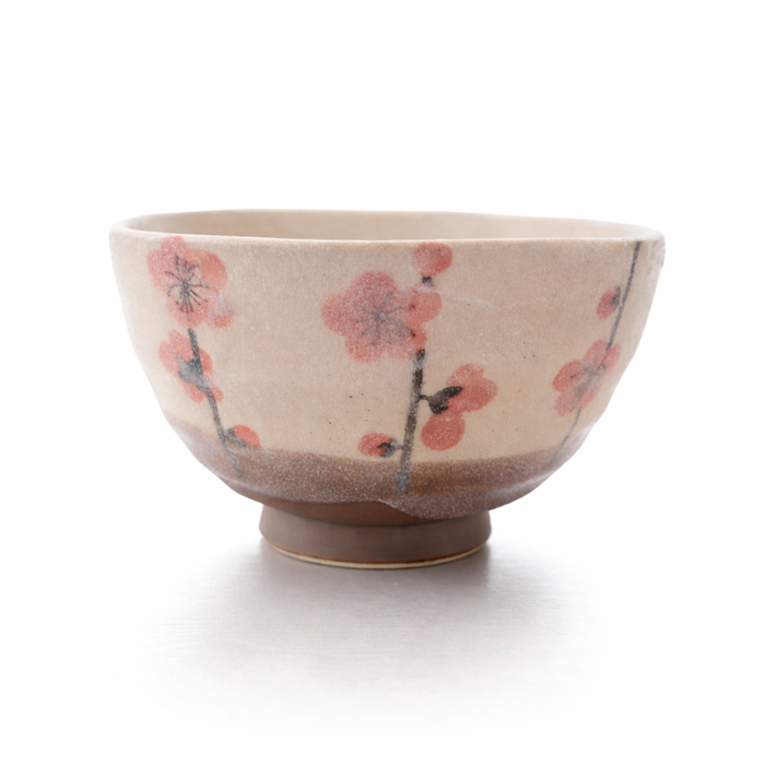 Plum Blossom Ceramic Chawan