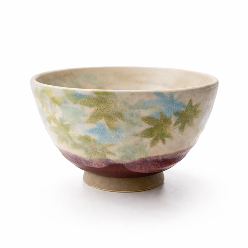 Maple Ceramic Chawan